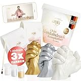 💕 𝗘𝗜𝗡𝗭𝗜𝗚𝗔𝗥𝗧𝗜𝗚 𝗪𝗜𝗘 𝗜𝗛𝗥 - Mit den wundervollen Glanzfarben wird aus eurem Gipsabdruck eine strahlende Statue. Haltet wundervolle Momente für die Ewigkeit fest! Tausend Möglichkeiten - einmalig individuelle Deko die bezaubert