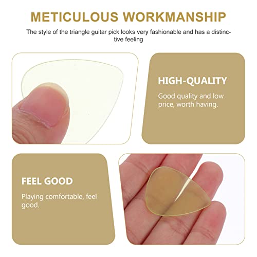 Celluloid Plectrums Voor Gitaar: 12Pcs Transparant Groen Picks Voor Akoestische Gitaar Muziekinstrumenten Gitaar… - Image 7