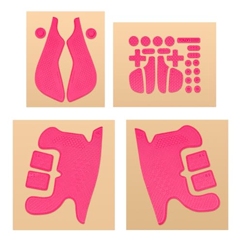Image of TALONGAMES Controller Grips Compatible with Steam Deck OLED /Steam Deck Controllers, Anti-Slip, Sweat-Absorbent, Textured Skin kit, for Handle Grips, Buttons, Triggers, D-pad (Ultra - Pink)