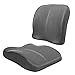 ISSAGE - FORY Duo - Soporte Lumbar y Asiento para Oficina 2 en 1, Asiento y Respaldo Ortopédico Ergonómico con Memory Foam, Corrige la Postura y Alivia el Dolor, Cojín para Silla de Escritorio.