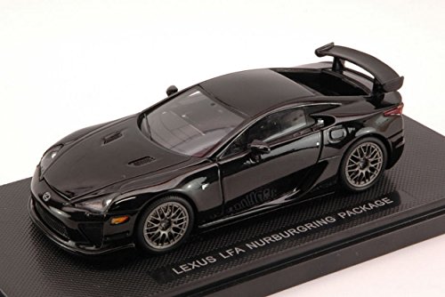 Ebbro EB44639 Lexus LFA ALLESTIMENTO Nurburgring Black 1:43 MODELLINO Die Cast Compatible con