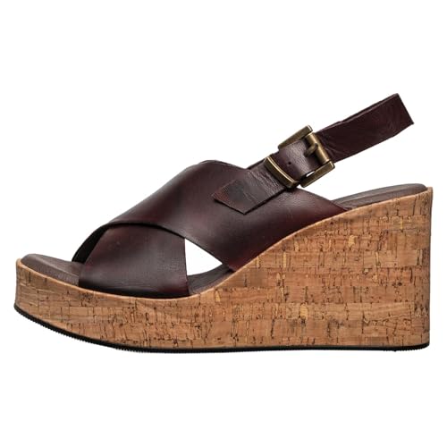 Antelope Women's Aly Leather Platform Sandals2