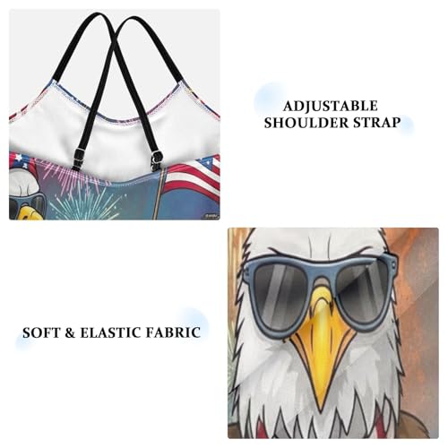 Bathing Suits Toddler Girl, Summer Beach Swimsuit Girls 3-10 Y, American Flag Fireworks3