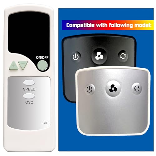Télécommande rechange ventilateur Honeywell HYF260B HYF290B HYF260W HYF260E
