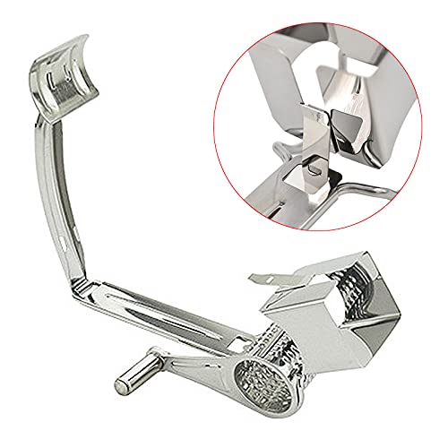 Grattugia per formaggio rimovibile in acciaio inox...