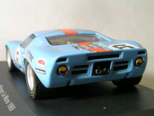 Amazon.co.jp: 1/43 フォード 〓 GT40 '69 ルマン優勝車 ガルフ