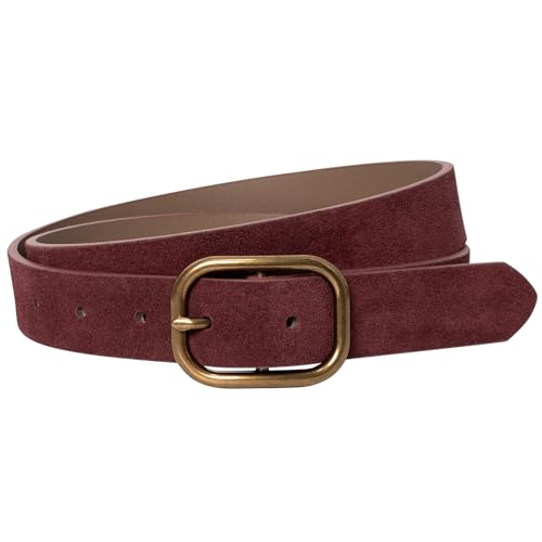 Ceinture cuir léopard MJNUONE pour ajuster une robe femme