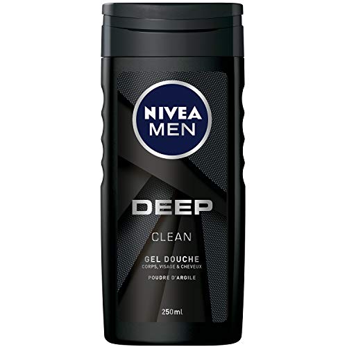 Nivea Men Gel de ducha profundo para hombre, 250 ml