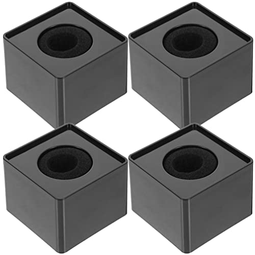 Vaguelly 4個 マイクのラベル マイクロゴケース オンステージマイクスタンド インタビューマイクフラッグステーション マイクフラッグキューブ Ktvマイクフラッグステーション マイクスタンド