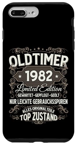 �I�[���h�^�C�}�[ ���B���e�[�W 1982 44�΂̒a�����M�t�g �ʔ��� �X�}�z�P�[�X iPhone 7 Plus/8 Plus �p