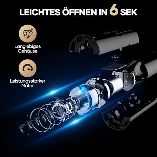 Korkenzieher Elektrisch, Assark Weinflaschenöffner Set, Automatischer Flaschenöffner, Geschenkidee Weinflaschenöffner, Korkenzieher Wein mit Folienschneider, USB-Kabel, Vakuumstopfen und Weinausgießer