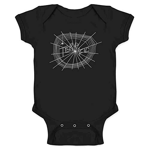 Image of Pop Threads Terrific Spider Web Cute Infant Baby Boy Girl Bodysuit