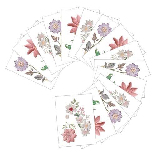 Pegatinas de flores para interruptores de luz que protegen las paredes de manchas 2