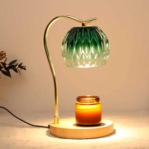 GEEZO Fragrance Candle Warmer Lamp，Electric Candle Warmer with Timer &
