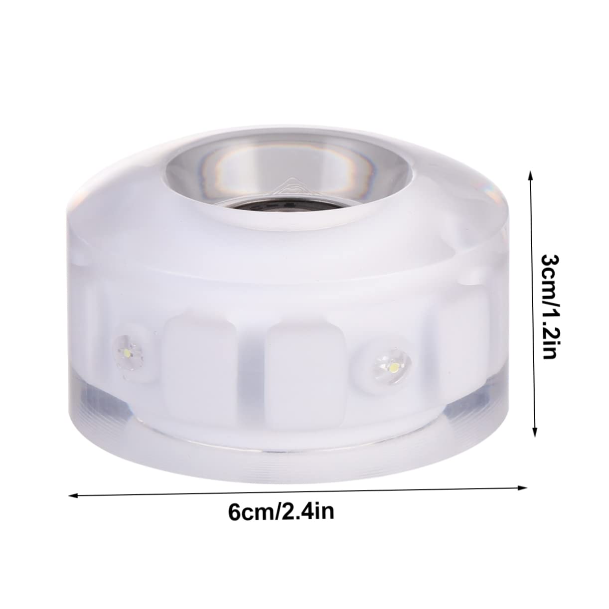 POPETPOP Skating Supply Tool 2 Pack Ice Skates Shoes Wheel Replacement Parts Bright for Safe Outdoor Sports