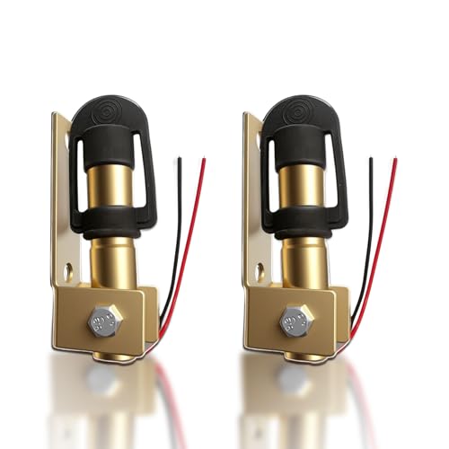 Support pour gyrophare 12 V, support en laiton pour gyrophares de tracteur avec câble et capuchon en caoutchouc, gyrophare/feu de signalisation Ø 24 mm pour engins agricoles et véhicules de chantier