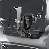 BIBIBO トヨタ ヤリスクロス 10系 15系 専用 スマホホルダー 車載 携帯ホルダー 延長アーム付き 調整可能 ヤリスクロス エアコン吹き出し口 車 スマホスタンド 360度回転 片手操作 ワンタッチ ヤリスクロス アクセサリー 内装パーツ 4~7インチ全機種対応