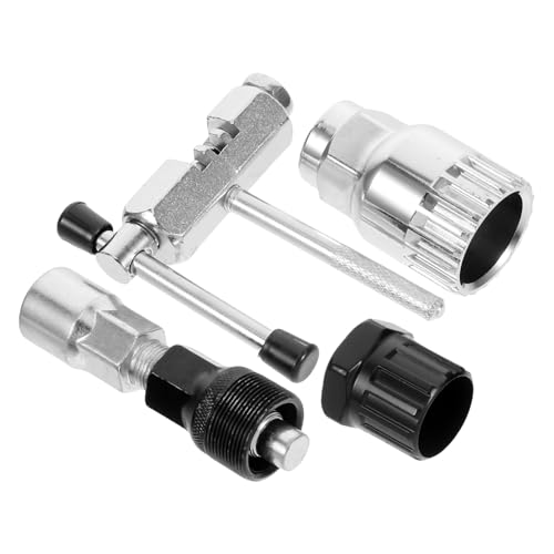 Unomor 1 Set Bicycle Repair Tool Kit Chain Remover Crank Puller Bottom Bracket Remover Versatile Maintenance Tool for All Bike User Friendly Design with Easy Instructions