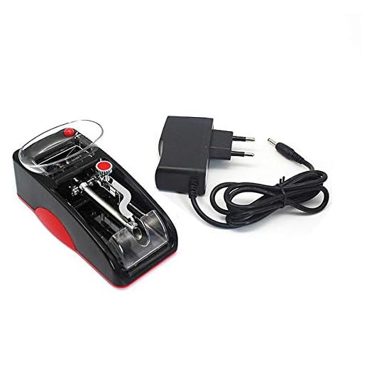 LXB Máquina para Liar Cigarrillos, Máquina para Hacer Rodillos de Tabaco con inyector automático eléctrico, Mini máquina para Hacer Rodillos para Fumar Tabaco