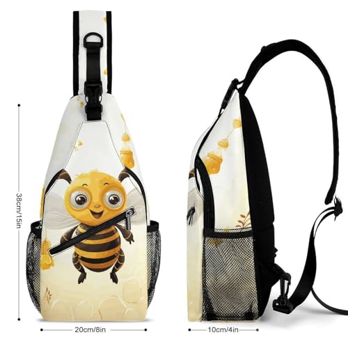 Bolso Sling Crossbody Casual para Viaje y Senderismo miniatura 2
