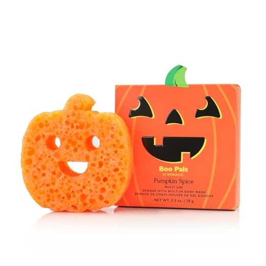 Spongelle Pumpkin Spice Pumpkin | Boo Pals Body Buffer