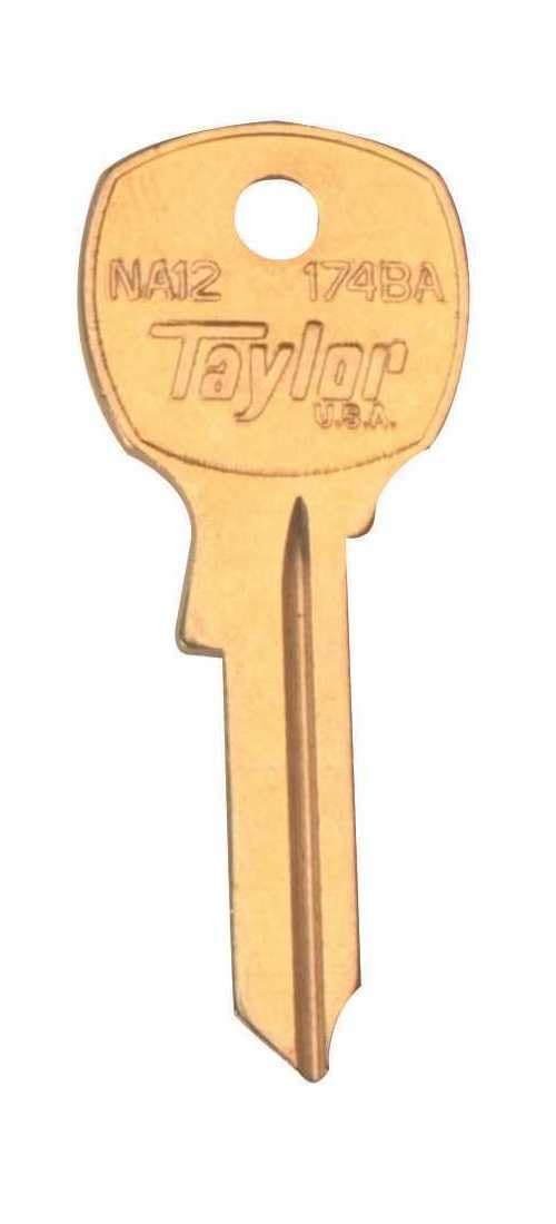 Ilco Kaba NA12-BR Blank Key Gold Pack of 50