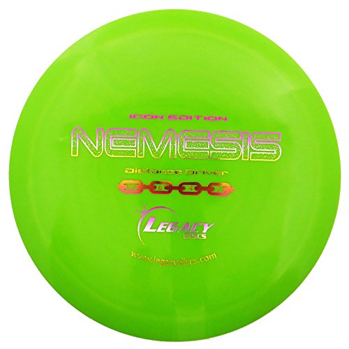 Legacy Discs Icon Edition Nemesis Distance Driver Golf Disc [Colors May Vary] - 171-175g