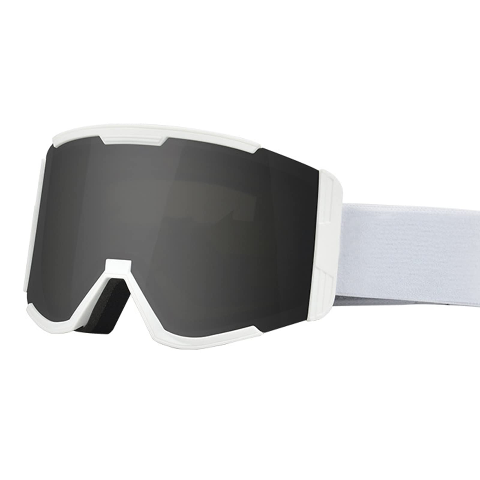 Masque de Ski OTG pour Hommes & Femme - Anti-Buée Lunettes de Ski, 100% Protection UV Masques de Snowboard, Motoneige Moto Lunettes Ski Goggles, Compatible avec Casque