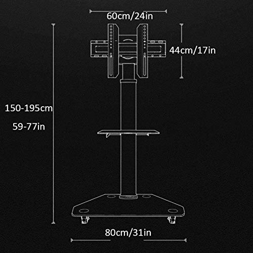 Soporte Universal para TV de Mesa Giratorio de Acero miniatura 5
