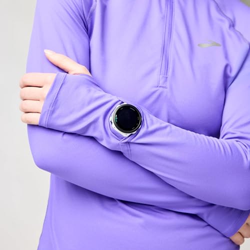Brooks Women's Dash 1/2 Zip 3.0, Long Sleeve Running Top UPF 50+ - Violet - M - image 3