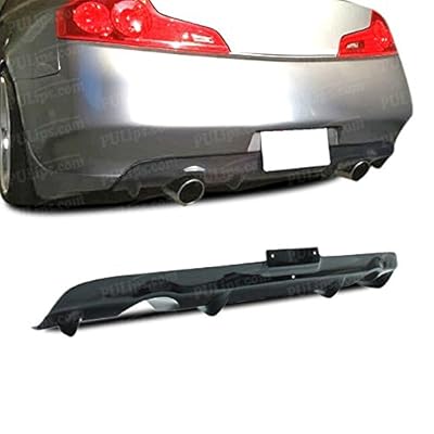 PULipsIFG35203GLRAD GL Style Rear Bumper Diffuser Lip For Infiniti G35 Coupe 2003-2007