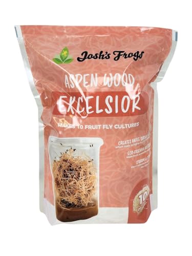 Joshs Frogs Excelsior (Makes 10 Fruit Fly Cultures) 4.6oz