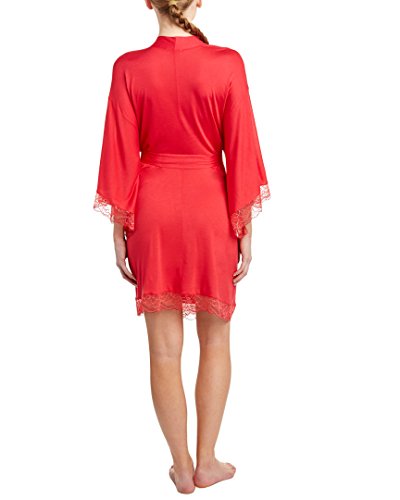 Eberjey Women's Cassandra Kimono Robe, Red Passion, Medium #TOP1