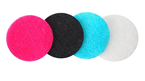 Image of Playfully Ever After Black, Pink, Turquoise & White Craft Felt Circles (1.5 Inch - 95pc)