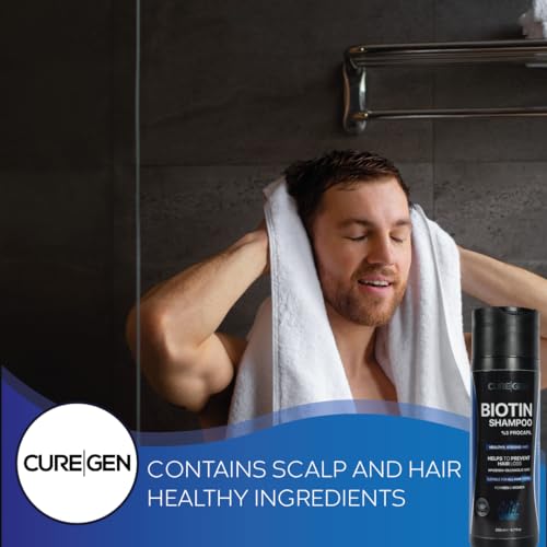 Curegen Biotin Shampoo for Hair Growth and Thinning Hair â Thickening Formula for Hair Loss Treatment â For Men & Women - Image 7