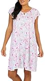 ELLEN TRACY Women's Paisley Flutter Sleeve Chemise, 8025634, Paisley, L