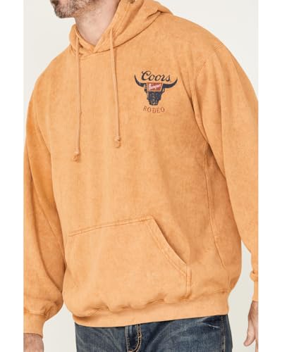 Coors Banquet Rodeo Mineral Wash Front-Back Print Pull-Over Hoodie3