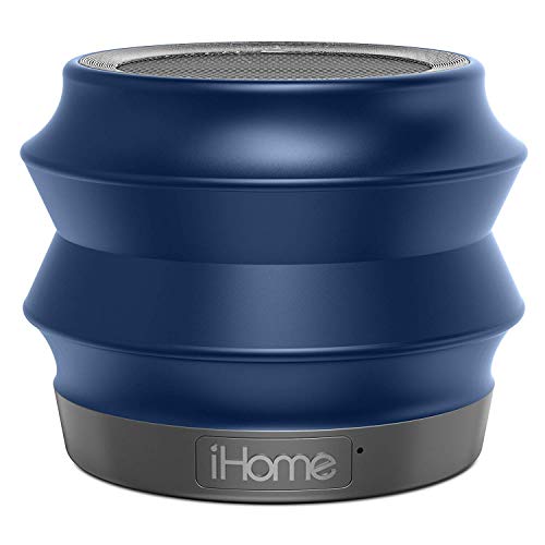 iHome iBT61BC Portable Collapsible Bluetooth Speaker with Speakerphone - Featuring Melody, Voice Powered