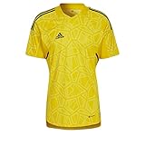 Polokragen mit Knopfleiste adidas Mens Jersey Con22Gk JSY P, Tmyell, HF0138, L EU
