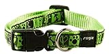 langlebig ROGZ HB12-CF Fancy Dress Halsband/Scooter, M, grün