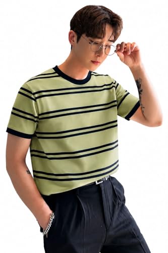 Image of Armisto Men's 100% Cotton Fancy Party Polo T-Shirt /Neutral Colour