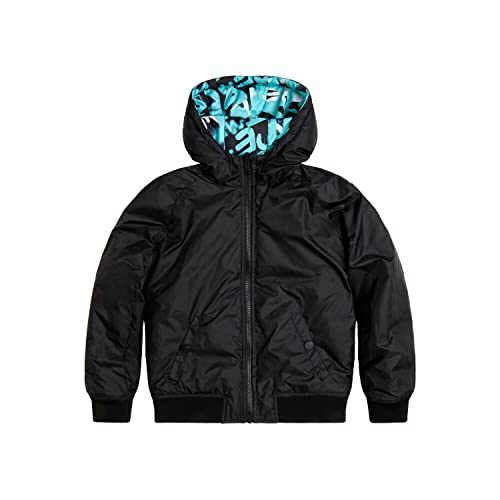 GUESS Boys' All Over Printed Reversible Padded Jacket3