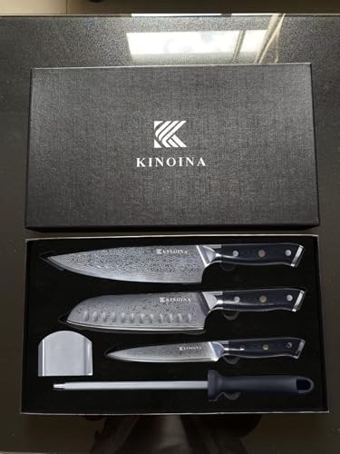 5-Piece Damascus Kitchen Knife Set - image 8