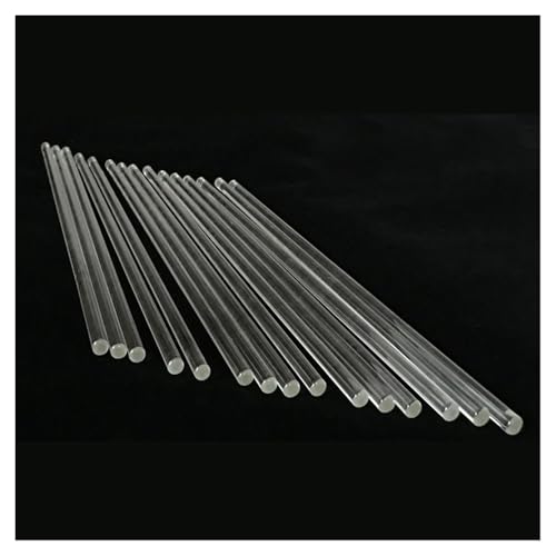 Agitateurs en verre laboratoire 6 mm fournitures équipements lot de 10 tiges