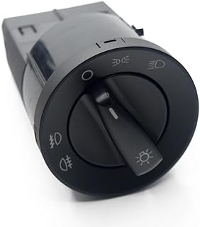 RAQXOLPB Sensor de luz Compatible con Skoda para Octavia, Interruptor De Faro De Coche, Interruptor De Faro De Luz Verde, Interruptor De Faro Automático 3B0941531C 3B0 941 531C(Switch)