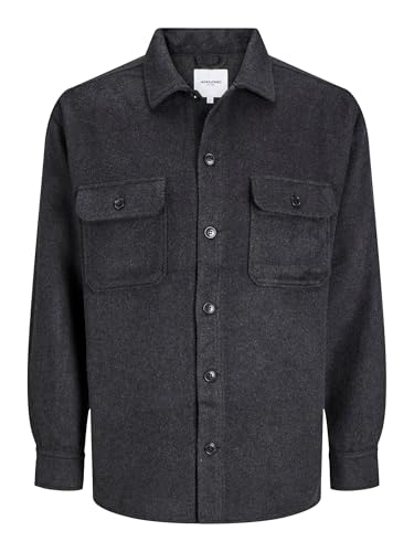 JACK & JONES Maglietta da Uomo Plus Size Relaxed Fit,