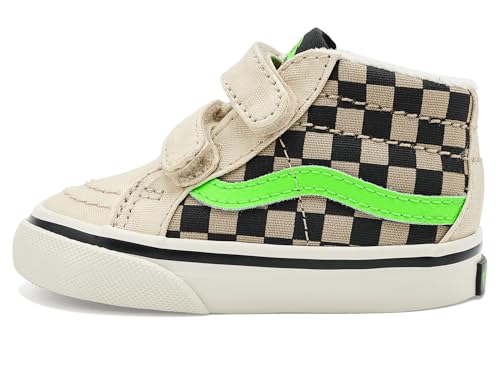 Vans Sk8 Mid Reissue V Glow chaussures à scratch phosphorescentes - 4