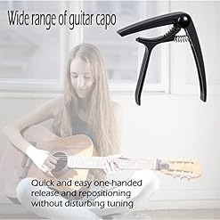 Capodastre Capo Capodastre Capo pour guitare acoustique, guitare électrique, ukulélé, mandoline, banjo et autres… - Les Beatles, Paul McCartney, John Lennon, RIngo Starr, George Harrison Capodastre Capo Capodastre Capo pour guitare acoustique, guitare électrique, ukulélé, mandoline, banjo et autres… – Image 6
