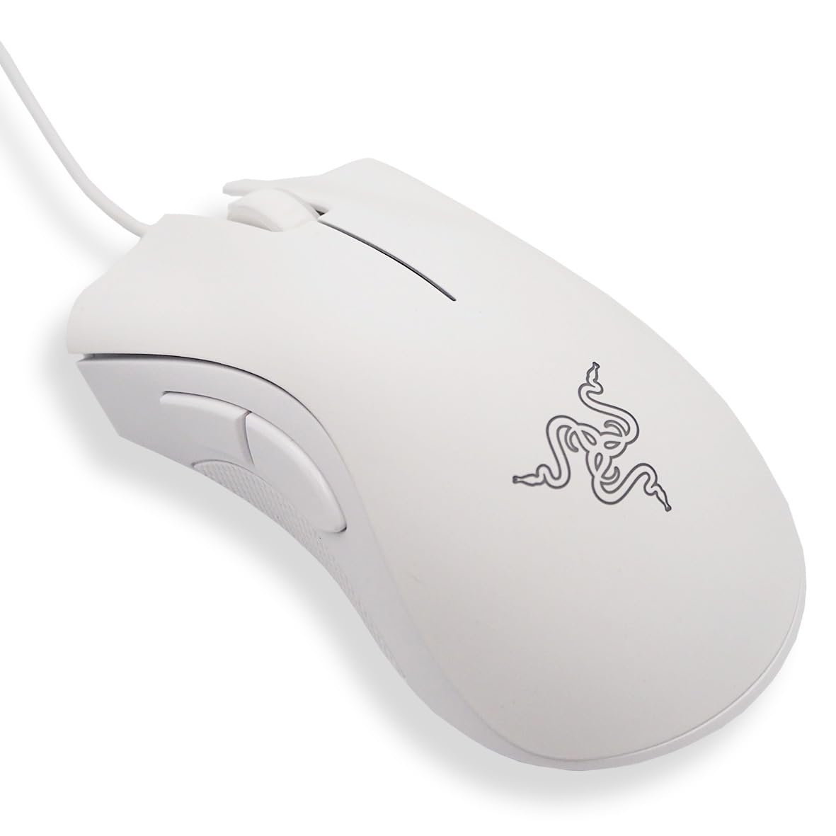 Razer DeathAdder Essential - Mercury White ゲーミングマウス 有線 5ボタン 6400 DPI オプティカルセンサー エルゴノミック形状 【日本正規代 Amazon | 【レイザー】Razer DEATHADDER ESSENTIAL 有線