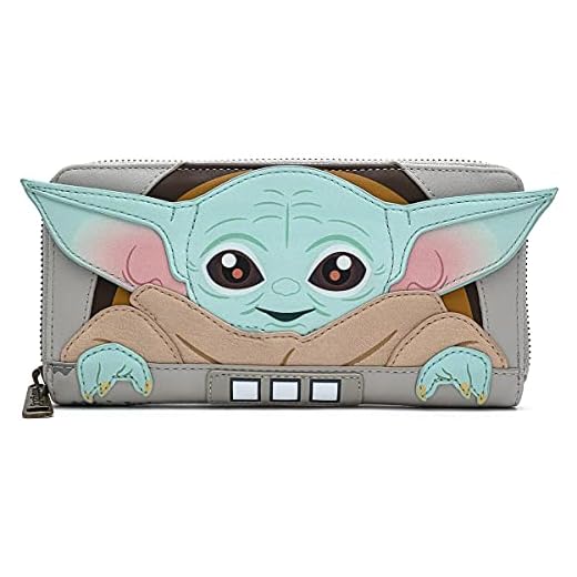 Loungefly Star Wars Baby Yoda The Mandalorian Wallet (one size)